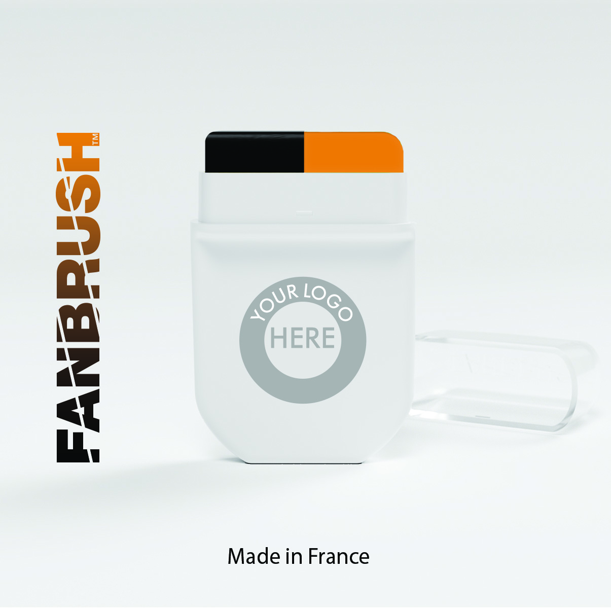 FANBRUSH Black-Orange