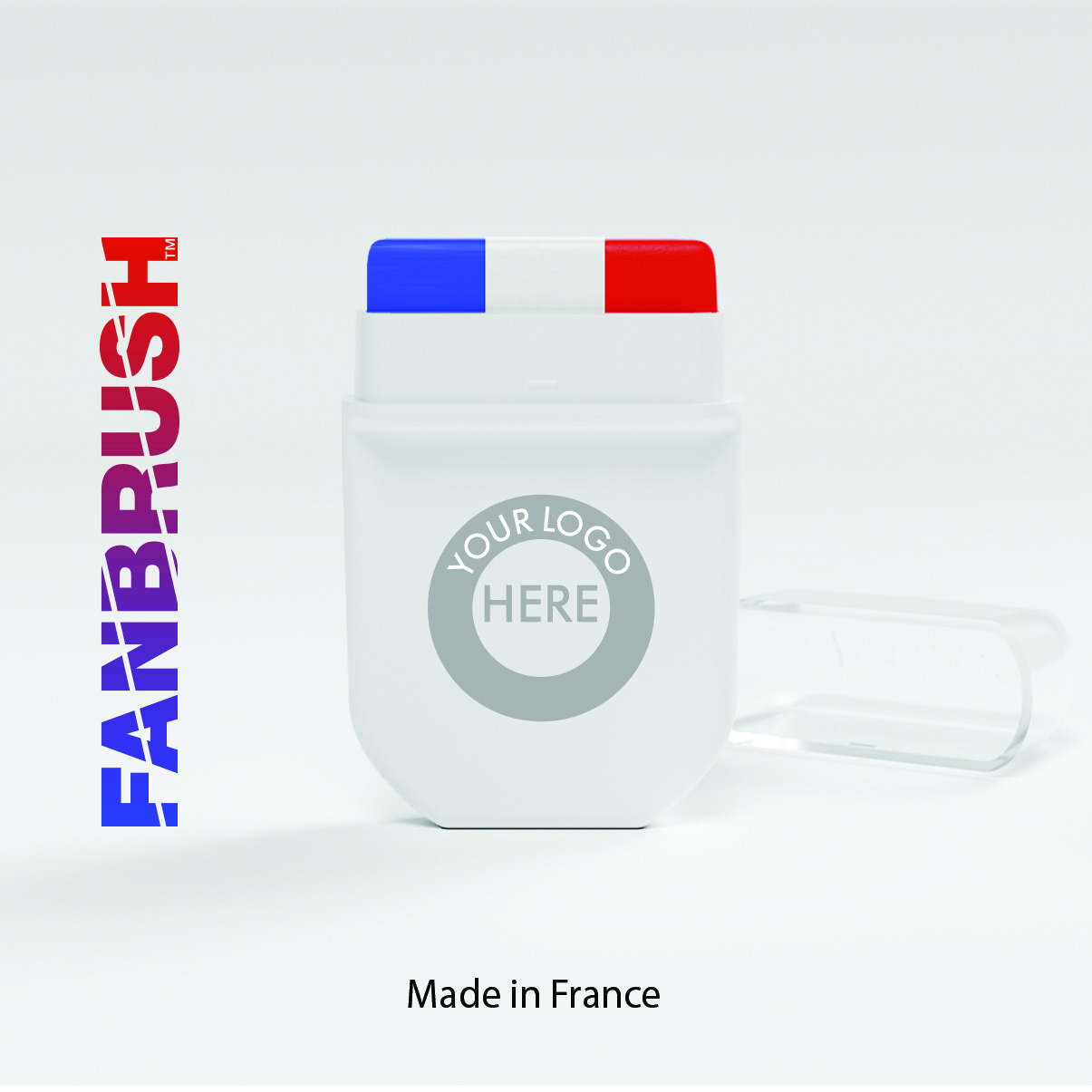 FANBRUSH Blue-White-Red