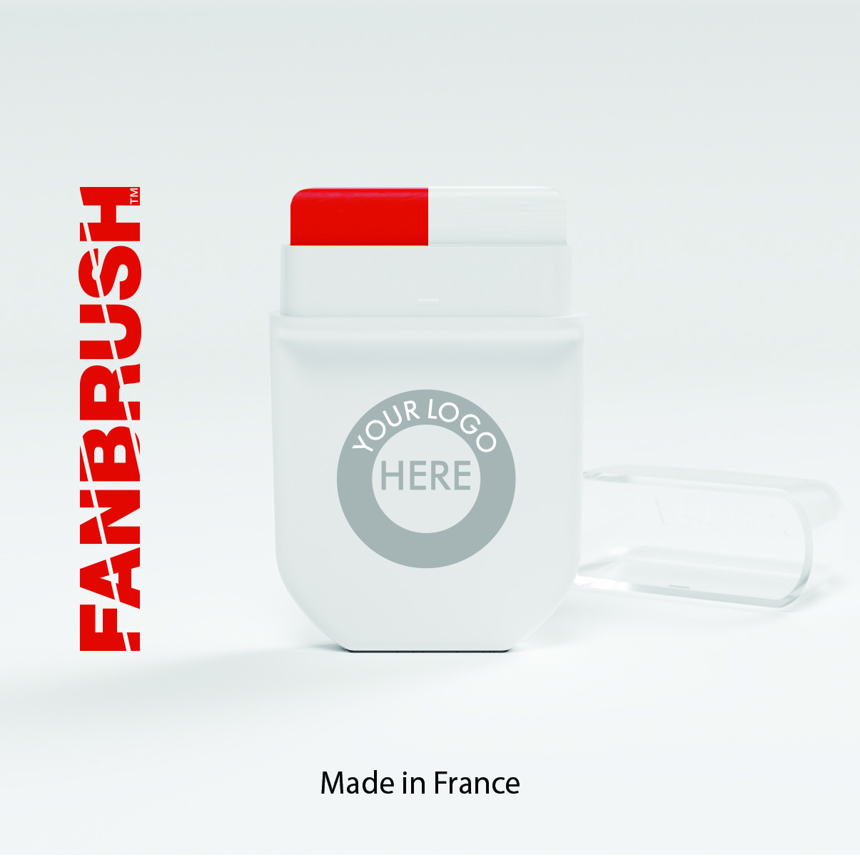 FANBRUSH Red-White