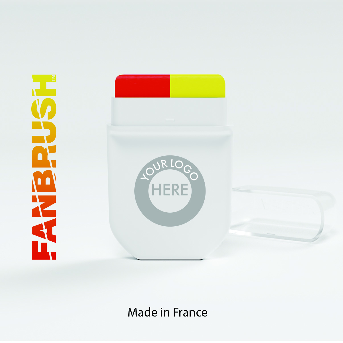 FANBRUSH Red-Yellow