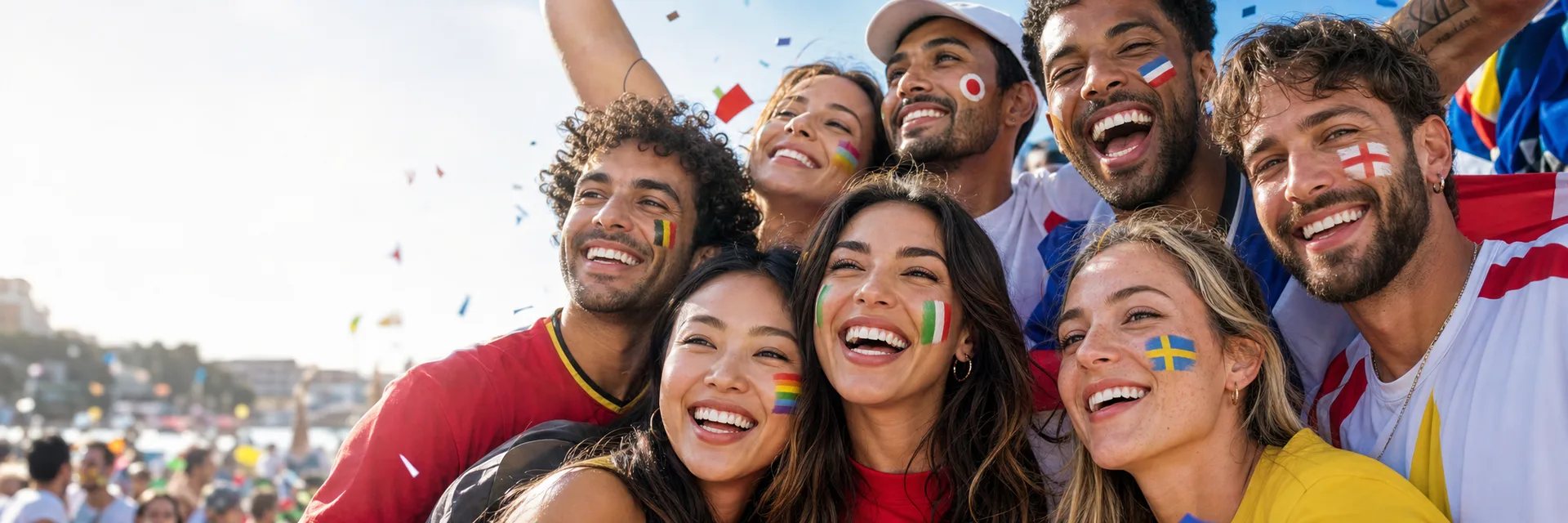 Branded face paint for event activations and fan zones