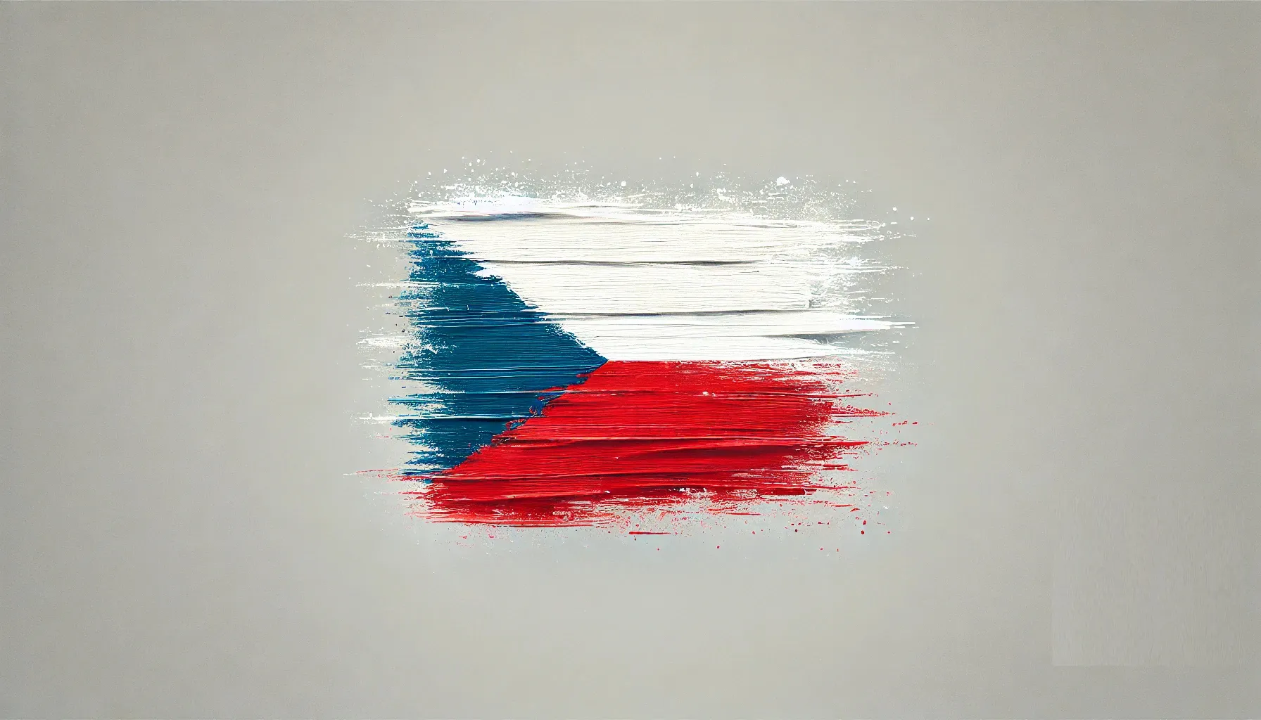 Fanbrush&reg; The colors of the Czech Republic