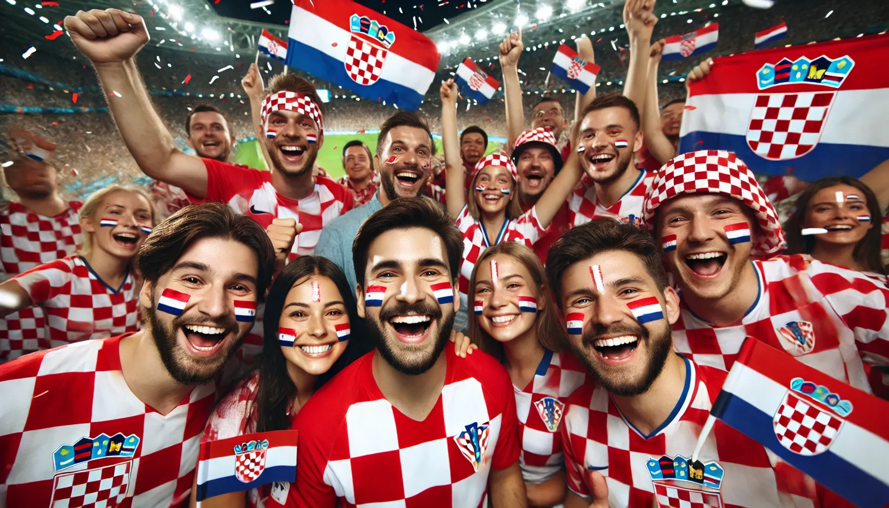 Fanbrush&reg; face paint in Croatia